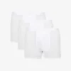 Mid-rise Stretch-jersey Boxer Briefs Pack Of Three