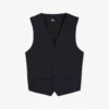 THE KOOPLES Tailored V-neck Wool Waistcoat