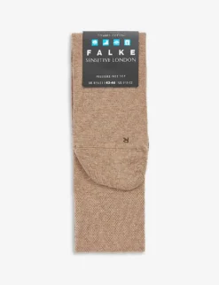 FALKE Sensitive London Stretch Cotton-blend Socks