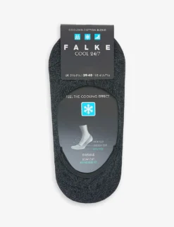 Falke Cool 24/4 Low-cut Cotton-blend Socks
