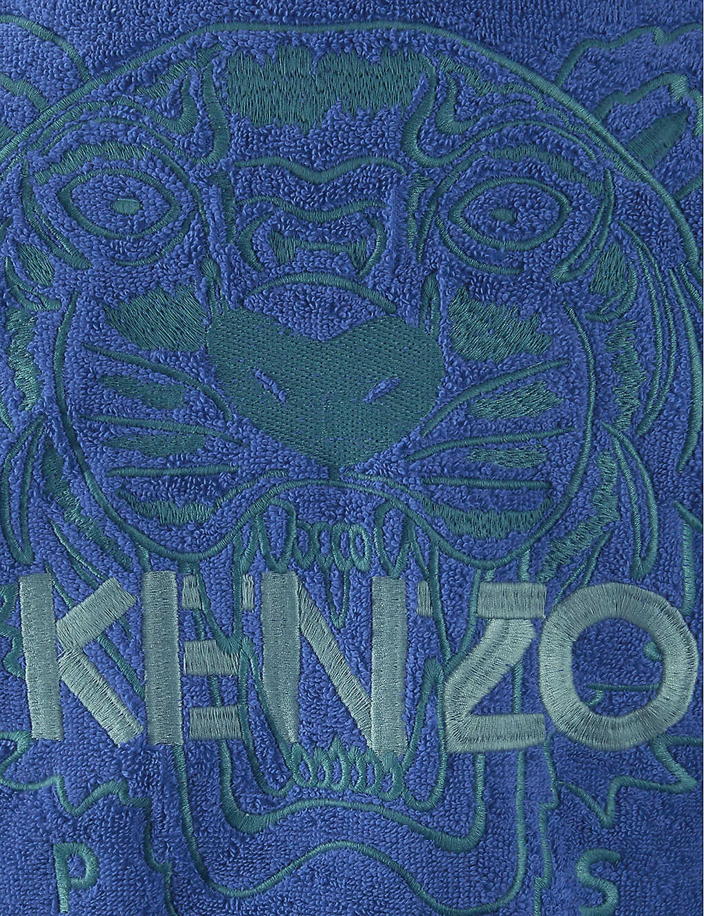 Kenzo K Icon22 Logo-embroidered Cotton Bathrobe 3 Kenzo K Icon22 Logo-embroidered Cotton Bathrobe - Image 3