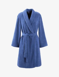 Kenzo K Icon22 Logo-embroidered Cotton Bathrobe