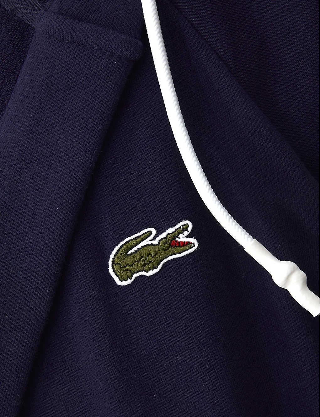Lacoste LActive Hooded Organic Cotton-jersey Bath Robe 4 Lacoste LActive Hooded Organic Cotton-jersey Bath Robe - Image 4