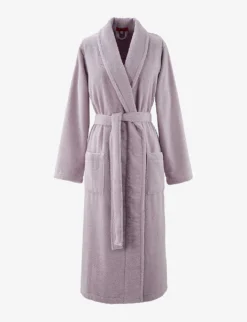 Alizee Shawl-collar Terry-cotton Bathrobe