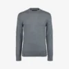 AllSaints Mode Ramskull-embroidered Wool Jumper