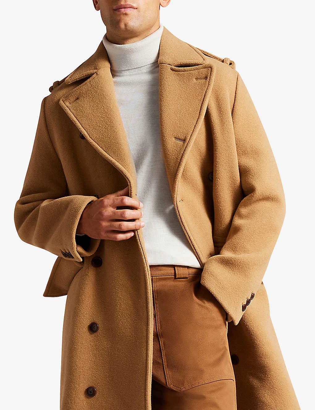 Ted Baker Roll-neck Merino-wool Jumper 3 Ted Baker Roll-neck Merino-wool Jumper - Image 3