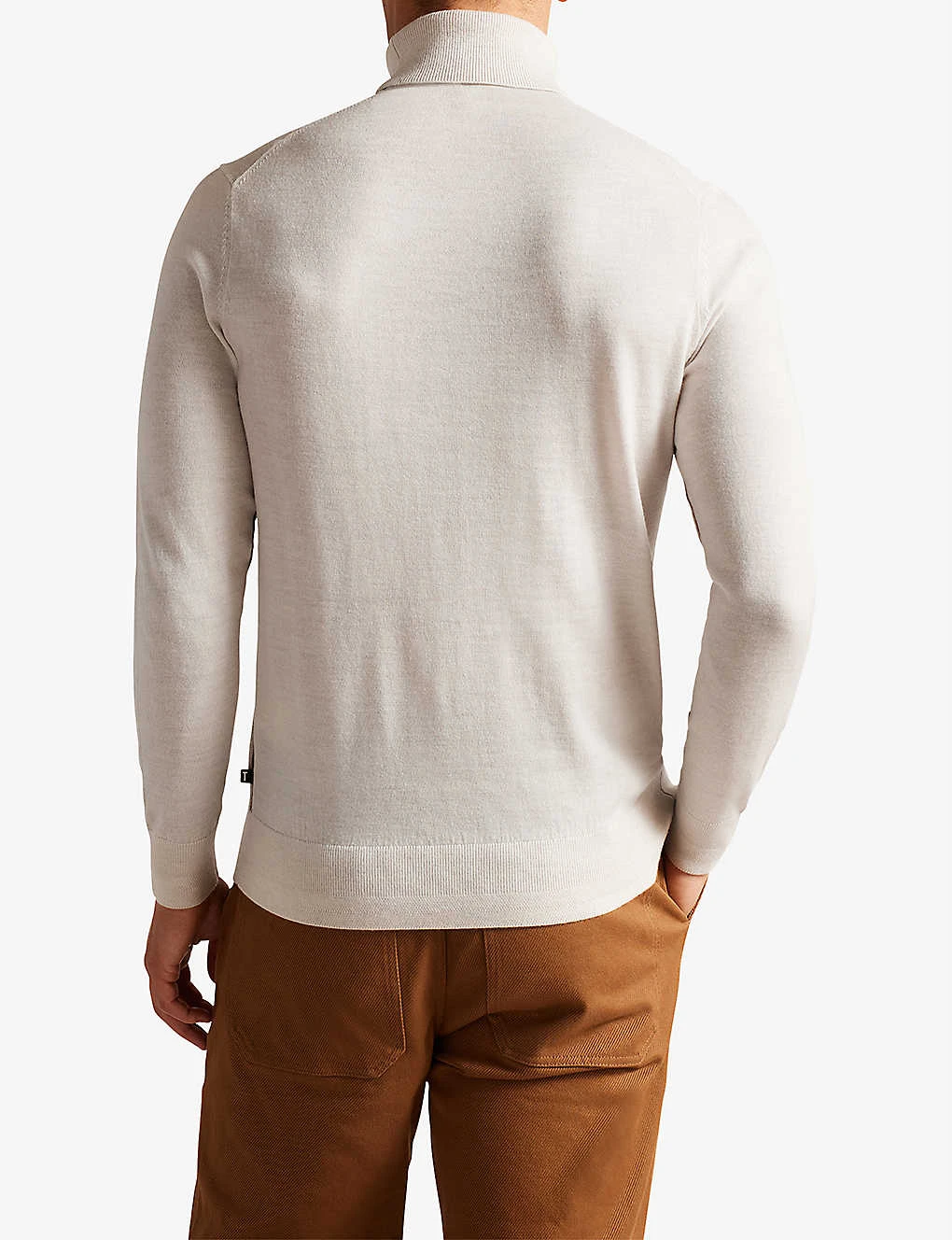 Ted Baker Roll-neck Merino-wool Jumper 4 Ted Baker Roll-neck Merino-wool Jumper - Image 4