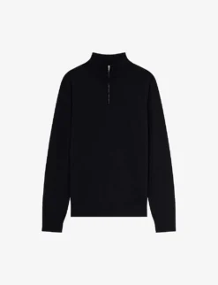 Reiss Blackhall Funnel-neck Merino-wool Jumper