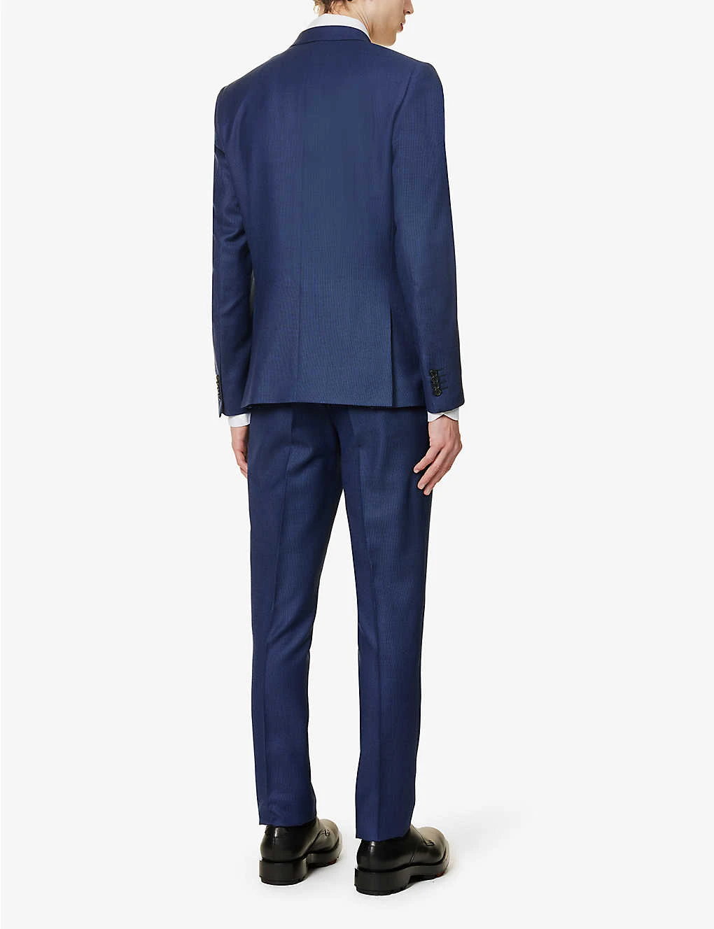 PAUL SMITH Birdseye-pattern Soho-fit Wool Suit 4 PAUL SMITH Birdseye-pattern Soho-fit Wool Suit - Image 4