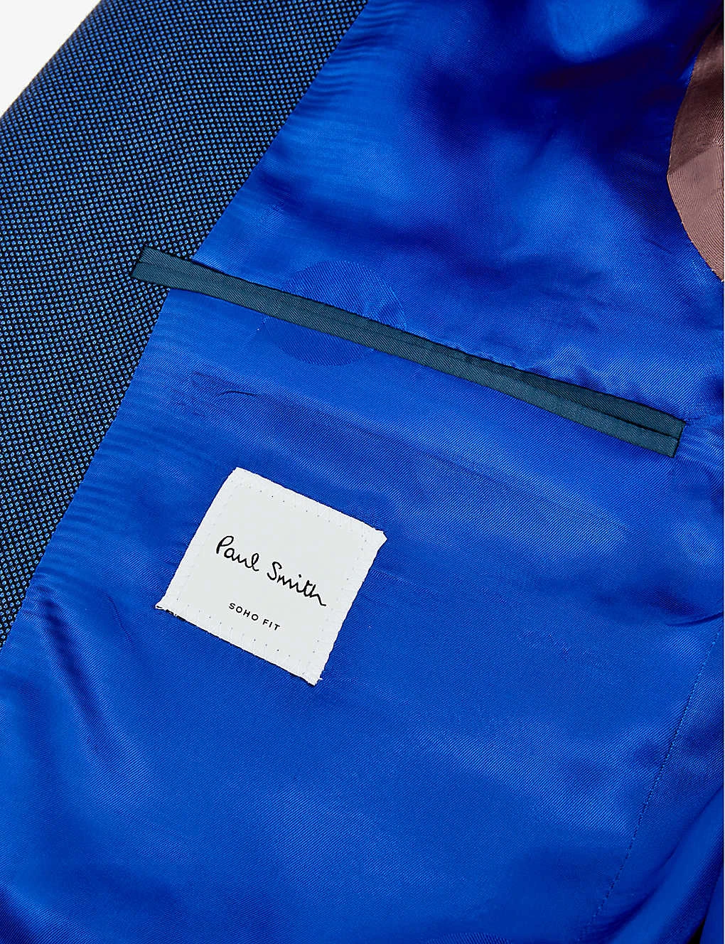 PAUL SMITH Birdseye-pattern Soho-fit Wool Suit 7 PAUL SMITH Birdseye-pattern Soho-fit Wool Suit - Image 7