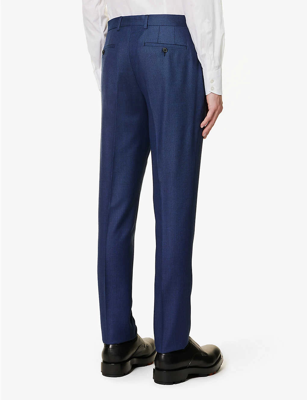 PAUL SMITH Birdseye-pattern Soho-fit Wool Suit 9 PAUL SMITH Birdseye-pattern Soho-fit Wool Suit - Image 9