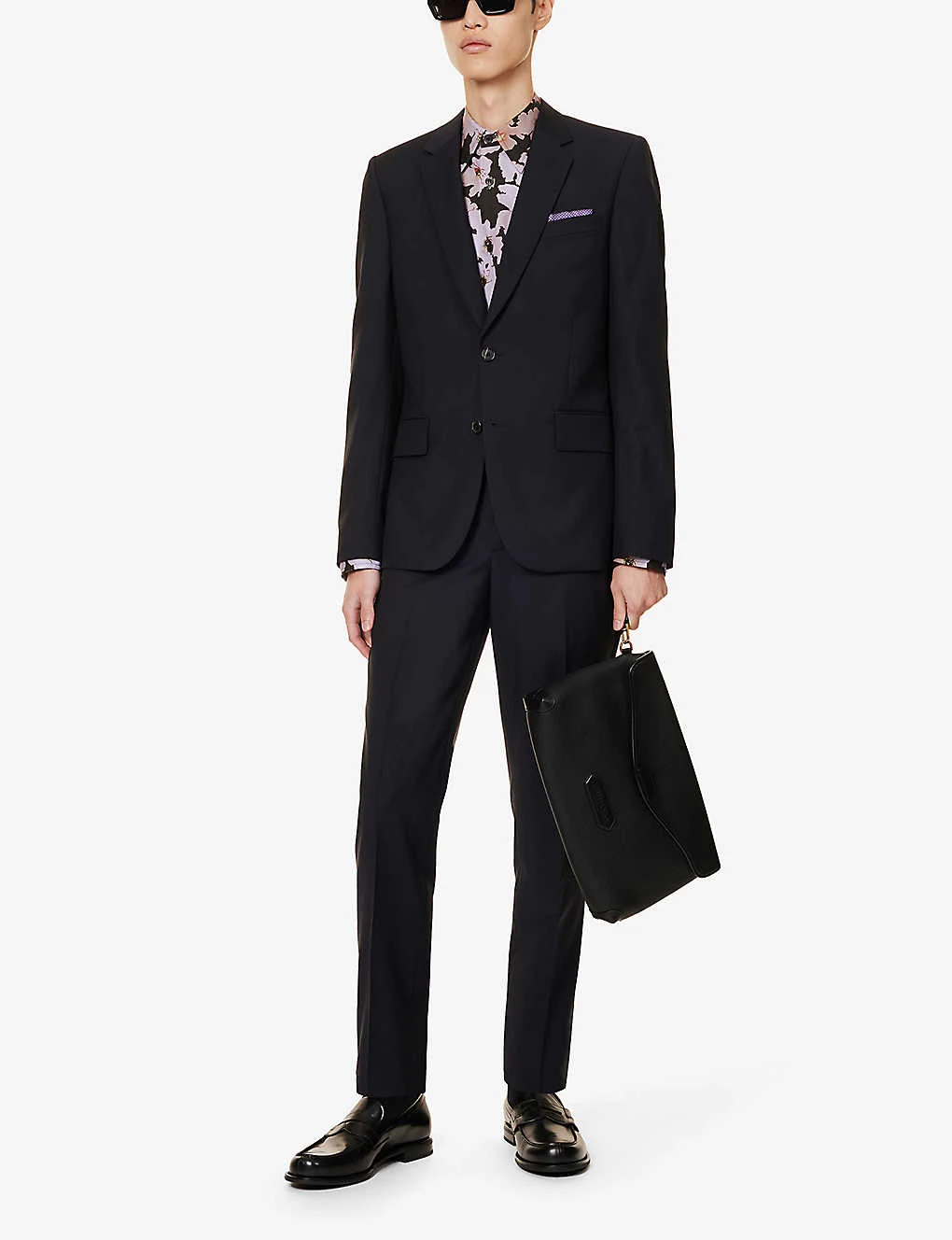 PAUL SMITH Single-breasted Notched-lapels Regular-fit Wool-blend Suit 2 PAUL SMITH Single-breasted Notched-lapels Regular-fit Wool-blend Suit - Image 2