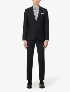 PAUL SMITH Soho-fit Wool And Mohair-blend Suit -Falkeis Store R04069913 VERYDARKNAVY ALT02