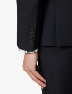 PAUL SMITH Soho-fit Wool And Mohair-blend Suit -Falkeis Store R04069913 VERYDARKNAVY ALT06