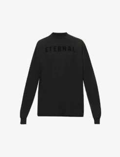 Fear Of God Eternal Brand-print Relaxed-fit Cotton-jersey T-shirt