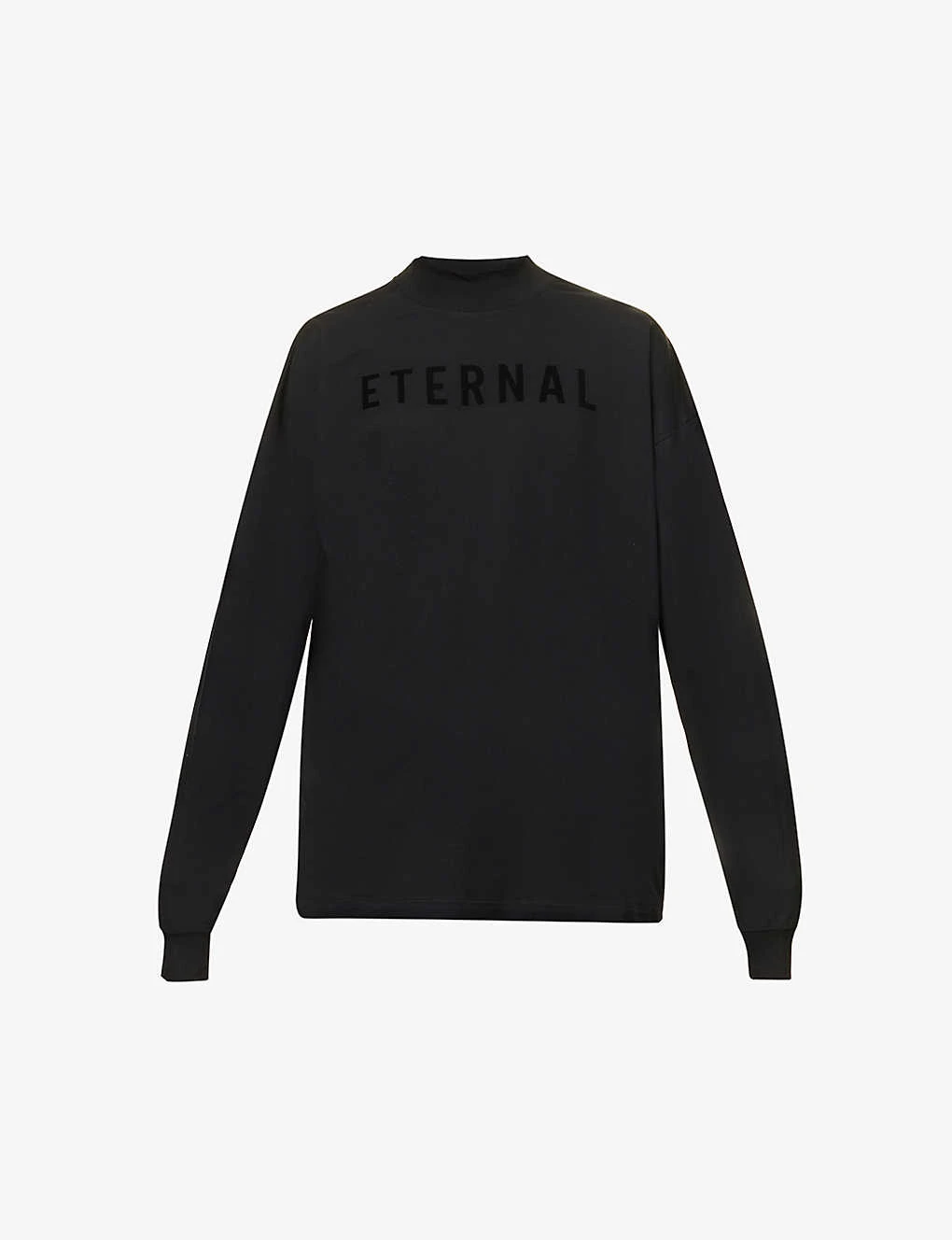 Fear Of God Eternal Brand-print Relaxed-fit Cotton-jersey T-shirt 1 Fear Of God Eternal Brand-print Relaxed-fit Cotton-jersey T-shirt