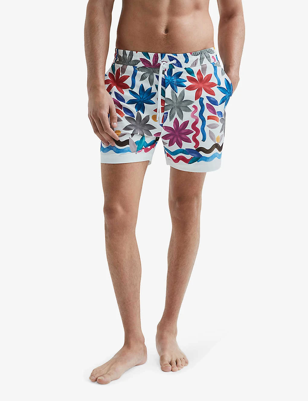 Reiss Arizona Recycled Polyester-blend Swim Shorts 3 Reiss Arizona Recycled Polyester-blend Swim Shorts - Image 3