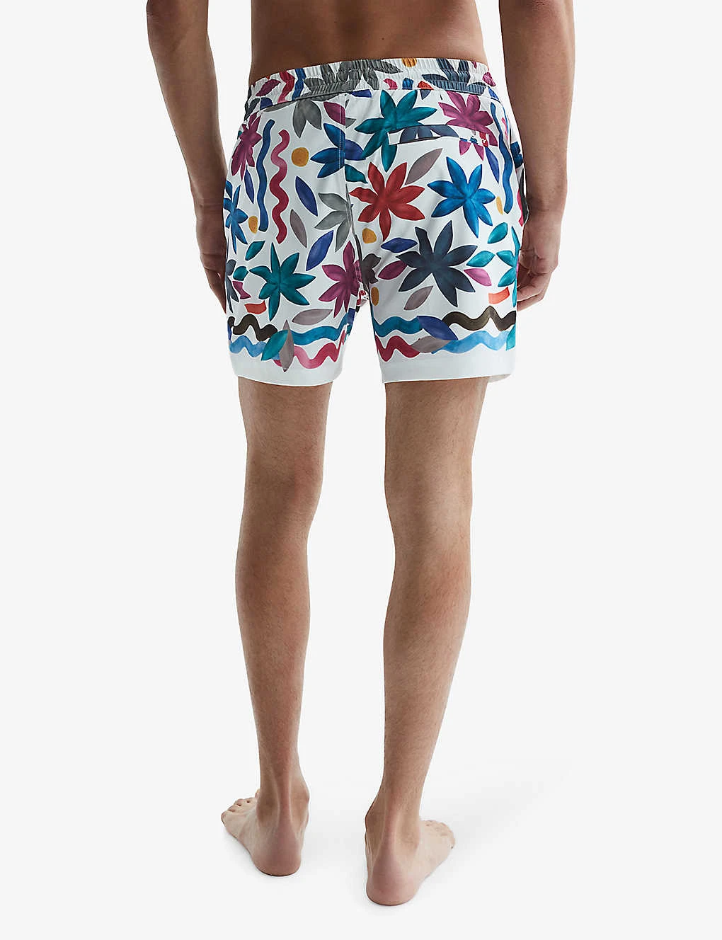 Reiss Arizona Recycled Polyester-blend Swim Shorts 4 Reiss Arizona Recycled Polyester-blend Swim Shorts - Image 4