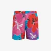 AllSaints Mallorca Graphic-print Regular-fit Woven Swim Shorts