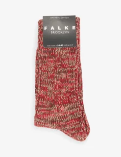 Falke Brooklyn Stretch-organic-cotton Blend Socks