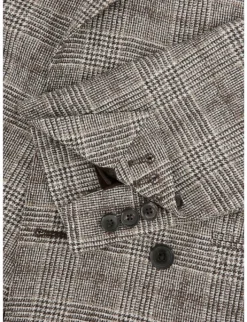 Reiss Alfredo Prince Of Wales-check Wool Blazer -Falkeis Store R04086942 BROWN ALT05