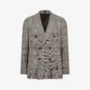 Reiss Alfredo Prince Of Wales-check Wool Blazer