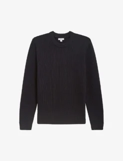 Reiss Cole Ribbed Knitted Jumper