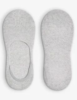 Reiss Axis Stretch Cotton-blend Short Trainer Socks