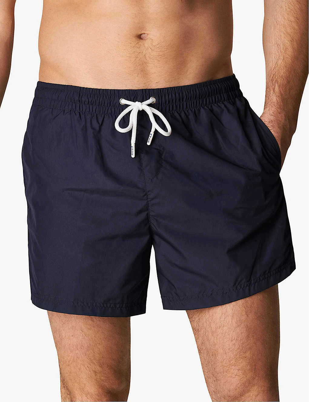 ETON Patch-pocket Drawstring Swim Trunks 2 ETON Patch-pocket Drawstring Swim Trunks - Image 2