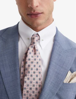 Reiss Wish Slim-fit Stretch Wool-blend Blazer -Falkeis Store R04091597 SOFTBLUE ALT04