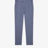 Reiss Wish Slim-fit Mid-rise Stretch Wool-blend Trousers