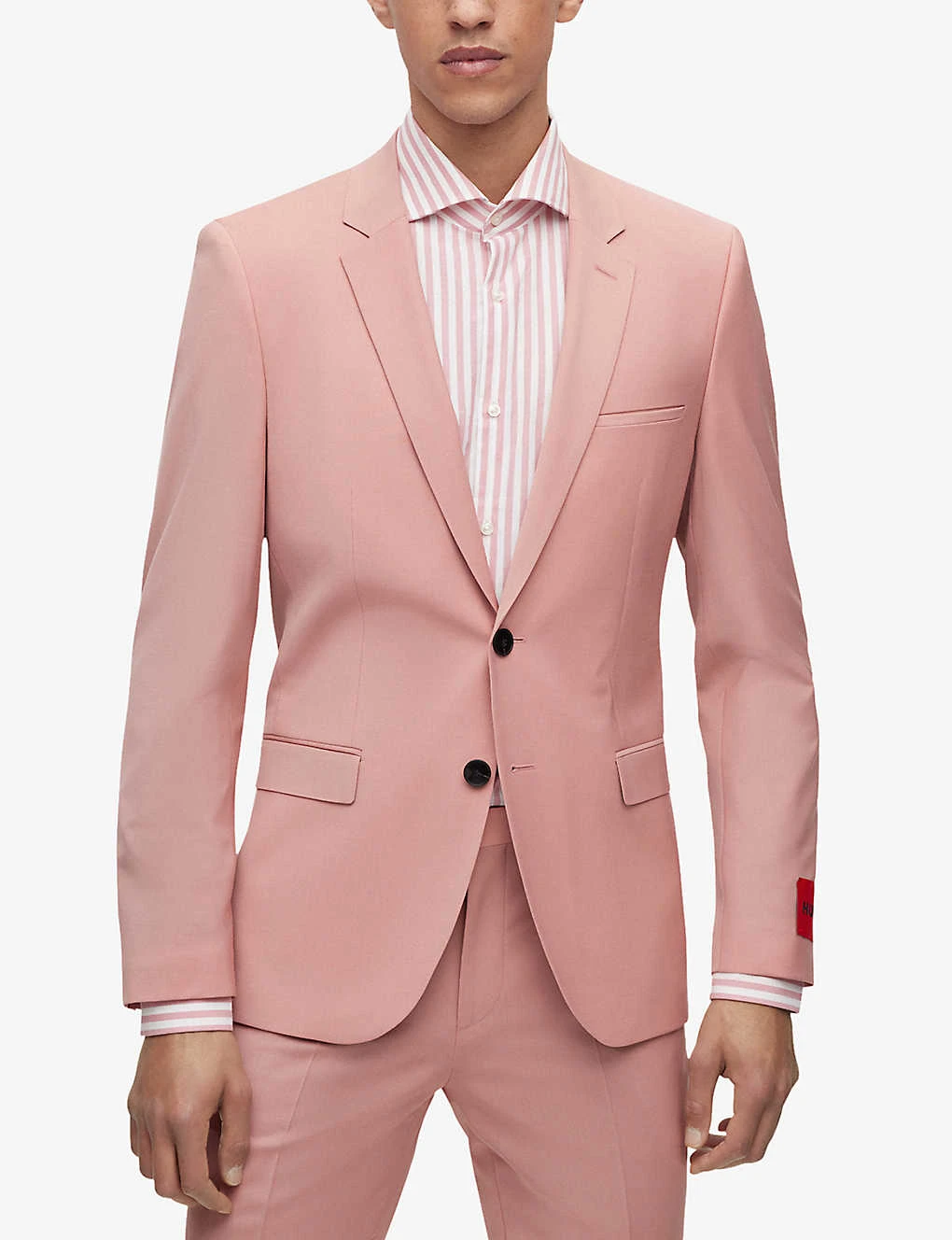 Hugo Single-breasted Slim-fit Wool-blend Suit 3 Hugo Single-breasted Slim-fit Wool-blend Suit - Image 3