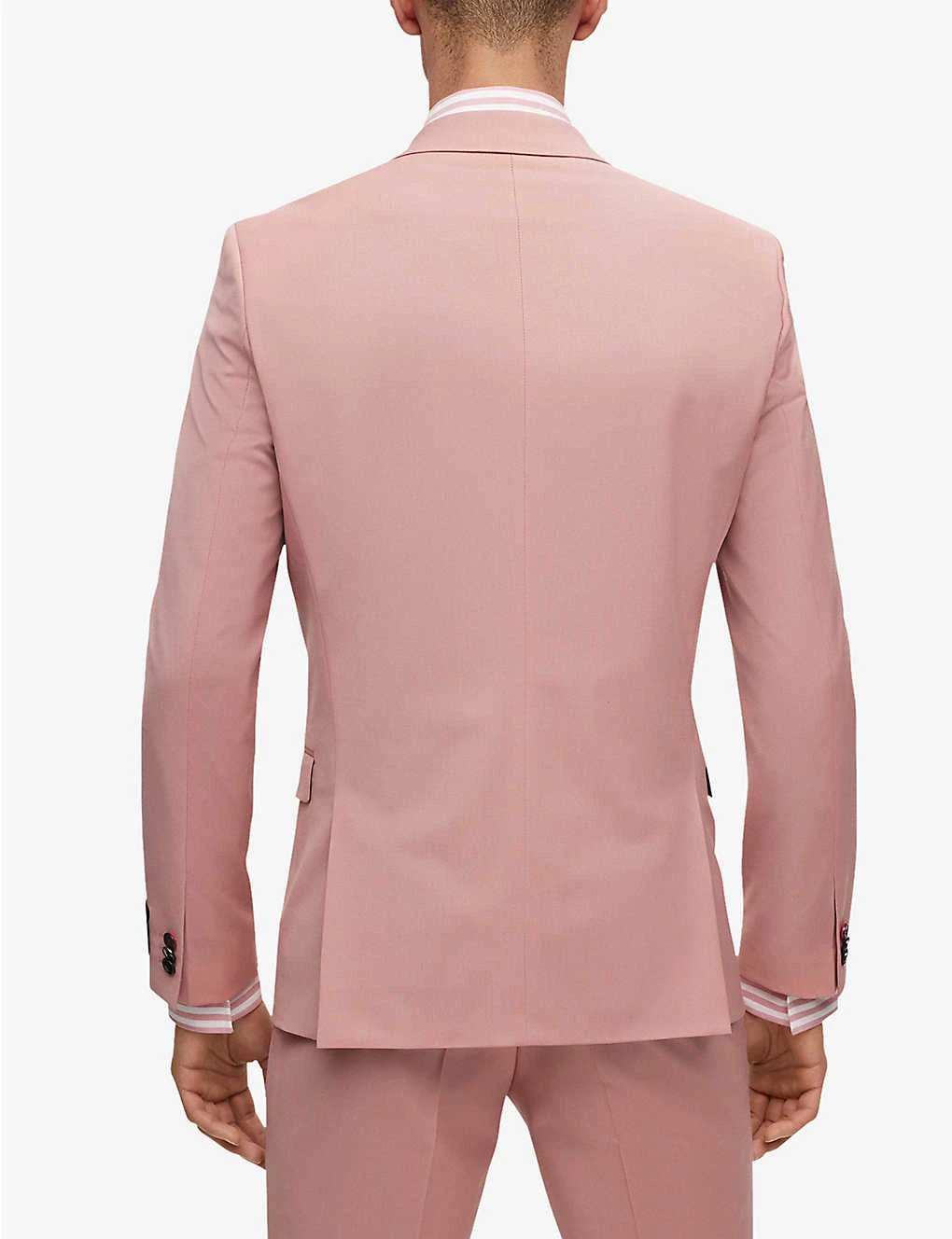 Hugo Single-breasted Slim-fit Wool-blend Suit 4 Hugo Single-breasted Slim-fit Wool-blend Suit - Image 4