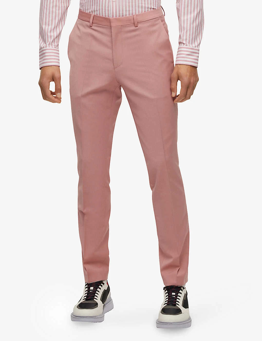 Hugo Single-breasted Slim-fit Wool-blend Suit 5 Hugo Single-breasted Slim-fit Wool-blend Suit - Image 5