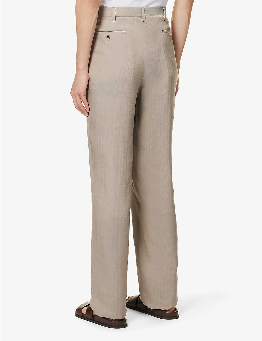 Giorgio Armani Double-breasted Regular-fit Woven Suit 7 Giorgio Armani Double-breasted Regular-fit Woven Suit - Image 7