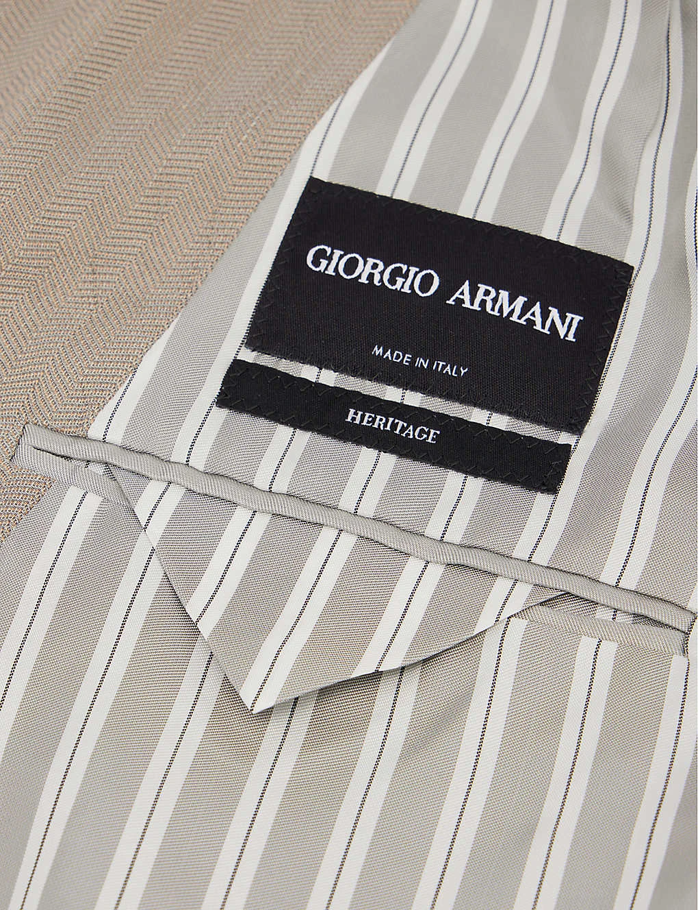 Giorgio Armani Double-breasted Regular-fit Woven Suit 9 Giorgio Armani Double-breasted Regular-fit Woven Suit - Image 9