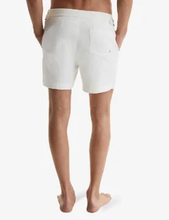 Reiss Sun Regular-fit Side-adjuster Stretch-woven Shorts -Falkeis Store R04098745 WHITE ALT03