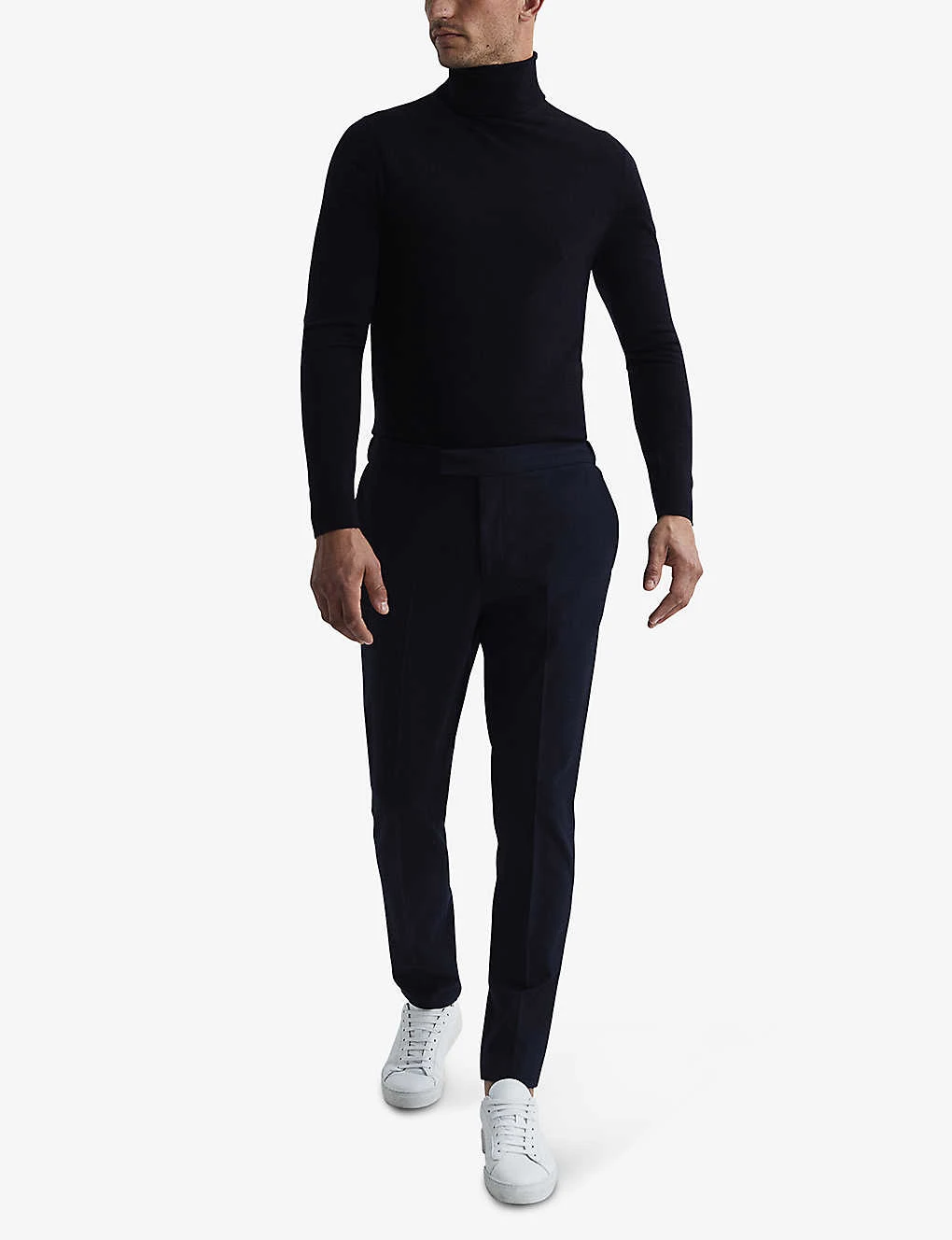 Reiss Caine Roll-neck Wool Jumper 2 Reiss Caine Roll-neck Wool Jumper - Image 2
