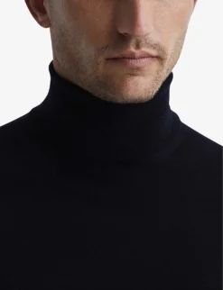 Reiss Caine Roll-neck Wool Jumper 9 Reiss Caine Roll-neck Wool Jumper -Falkeis Store R04098754 NAVY ALT04