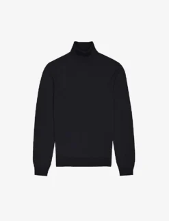 Reiss Caine Roll-neck Wool Jumper