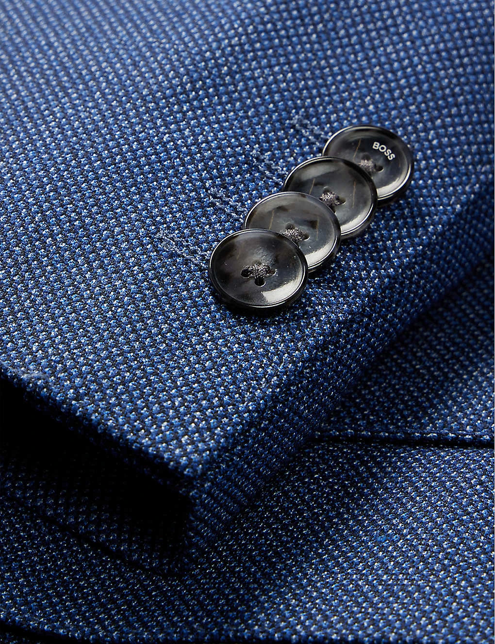 Boss Business Slim-fit Single-breasted Wool-blend Three-piece Suit 6 Boss Business Slim-fit Single-breasted Wool-blend Three-piece Suit - Image 6