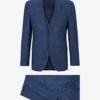 Boss Business Slim-fit Single-breasted Wool-blend Three-piece Suit