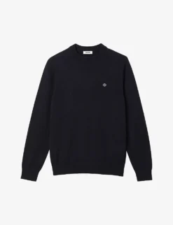 Sandro Logo-embroidered Wool Jumper