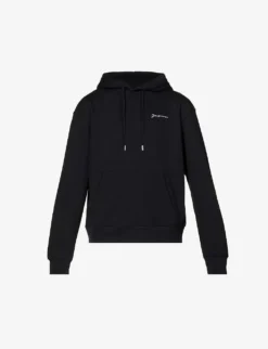 Jacquemus Logo-print Organic Cotton-jersey Hoody