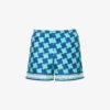 Casablanca Brand-patch Graphic-print Swim Shorts