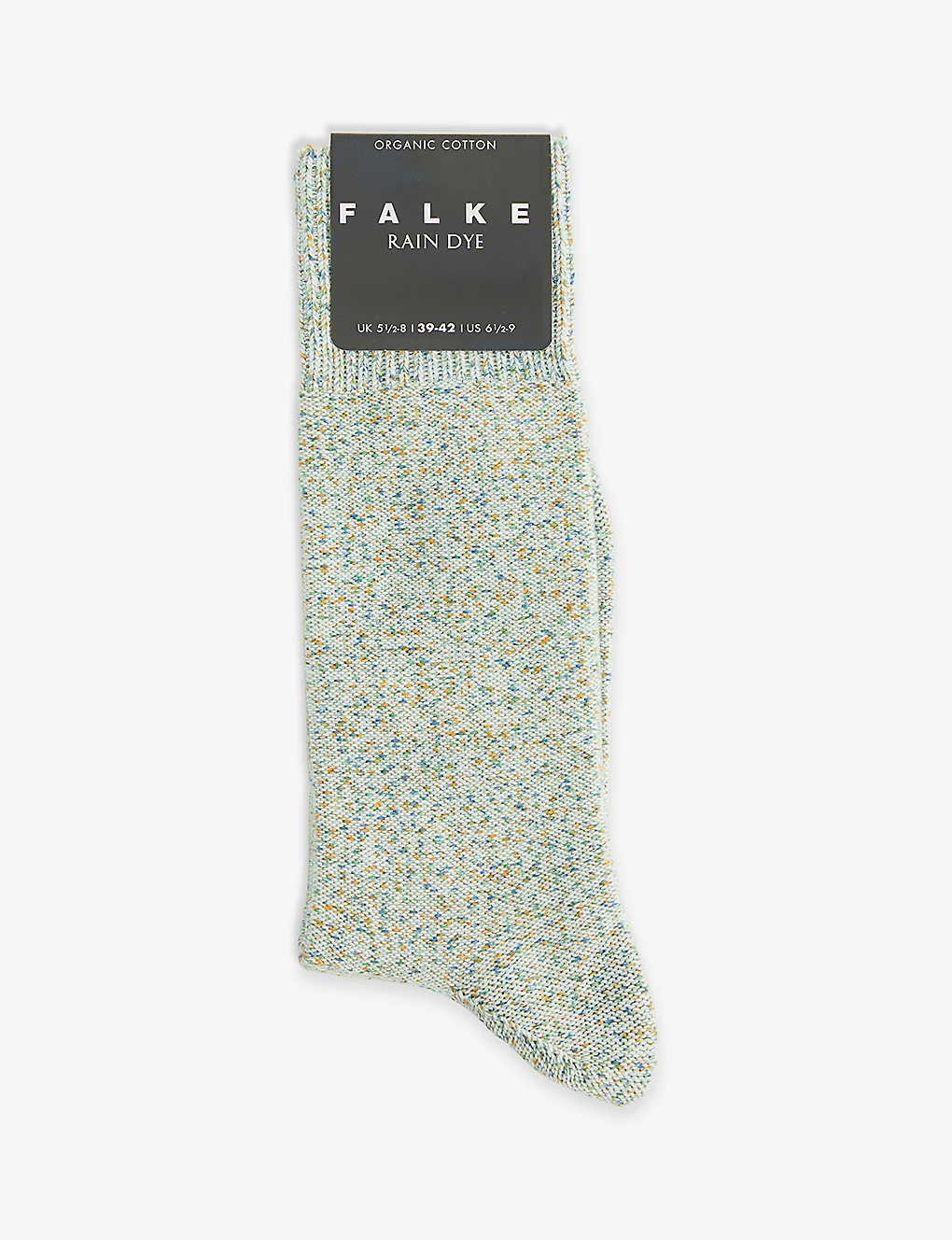Falke Rain Dye Brand-print Ankle-rise Stretch-organic-cotton And Recycled-polyamide Blend Socks 1 Falke Rain Dye Brand-print Ankle-rise Stretch-organic-cotton And Recycled-polyamide Blend Socks