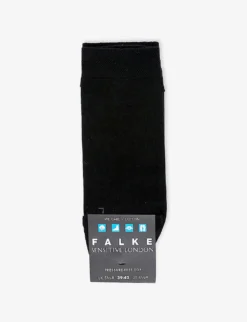 Falke Sensitive London Anatomical Fit Stretch-cotton Blend Socks