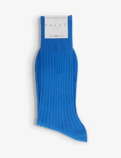 Falke Ribbed Cotton-blend Socks