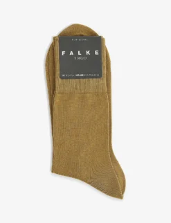 Falke Tiago Ankle-rise Stretch-organic-cotton Blend Socks