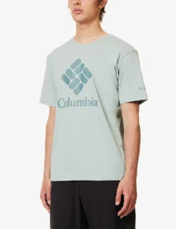 Columbia Pacific Crossing Logo-print Cotton-blend T-shirt 7 Columbia Pacific Crossing Logo-print Cotton-blend T-shirt -Falkeis Store R04109939 NIAGARA ALT02